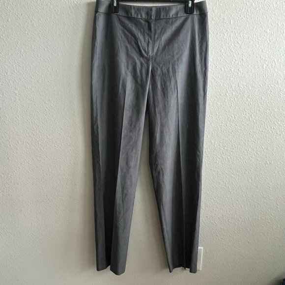 St. John's Women's Dark Grey Straight Leg Pants Size 8 - Picture 2 of 11